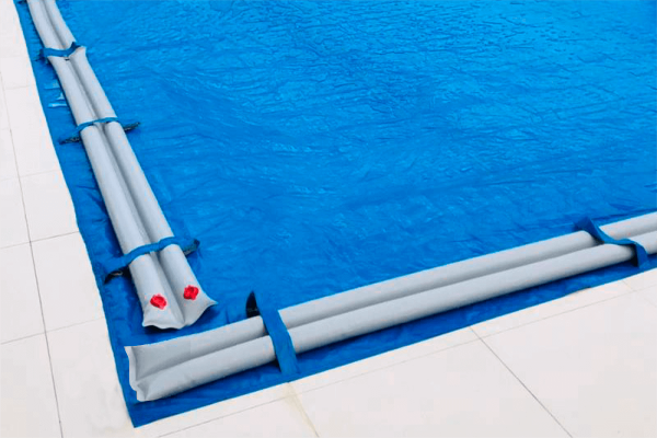 Cobertor piscina sin anclajes
