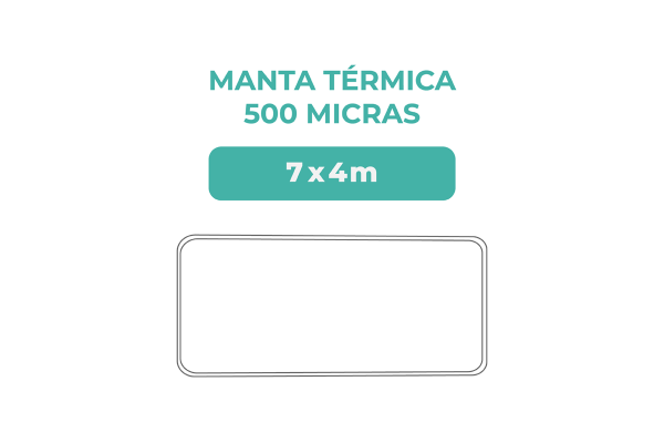 Medidas Manta térmica 7x4