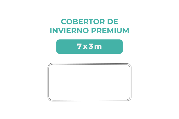 Medidas cobertor de invierno 7x3