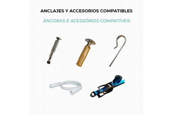 Anclajes y accesorios cobertor de invierno Luxe