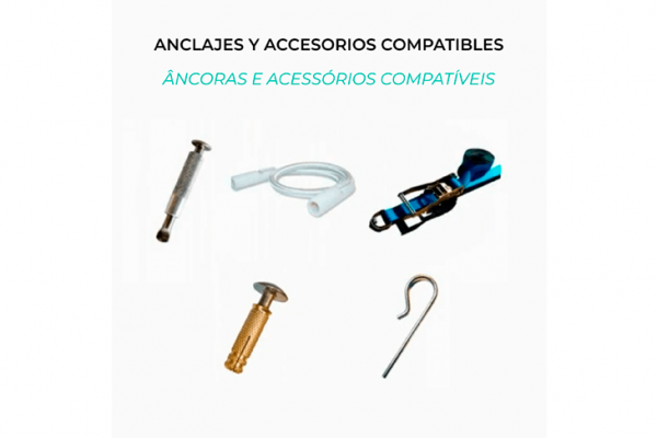 Anclaje y accesorios cobertor de invierno Ligero