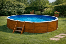 liner piscina ovalada