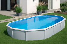 liner piscina ovalada