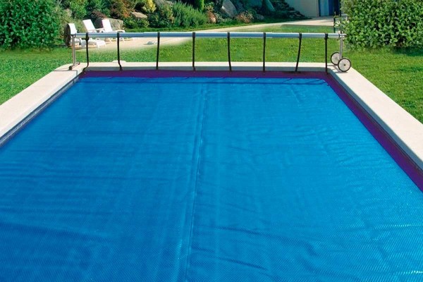 manta con enrollador