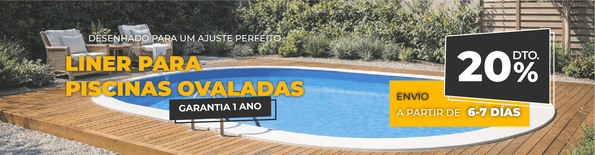 LINER PARA PISCINA OVAL 20%