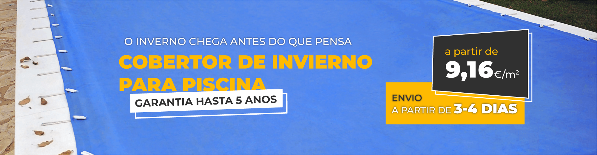 Cobertura de inverno para piscina