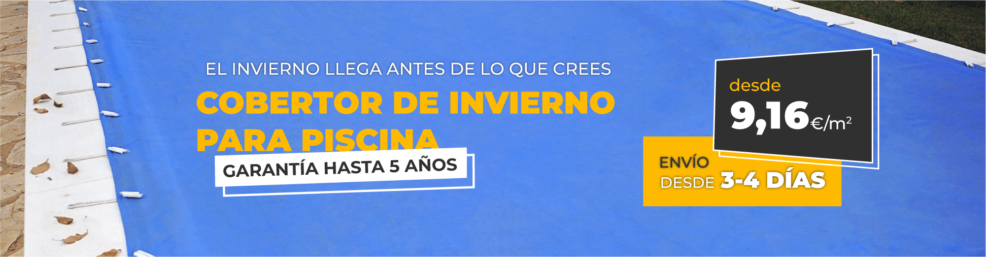 Cobertor de invierno para piscina Cobertor de invierno para piscina