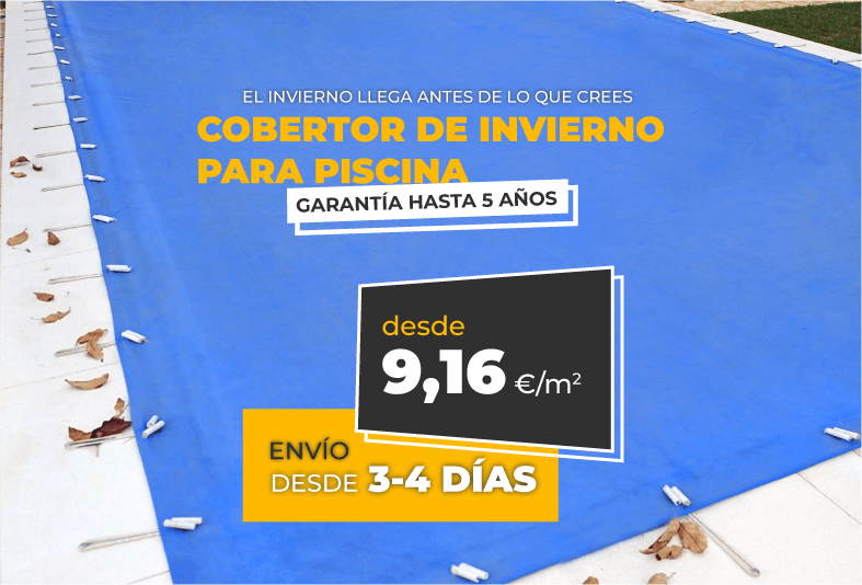 Cobertor de invierno para piscina