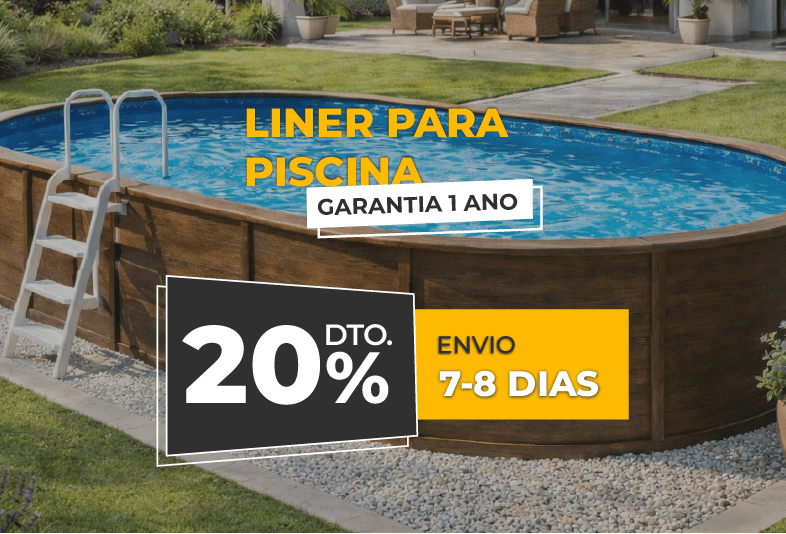 Liner para piscina promo 20% enero