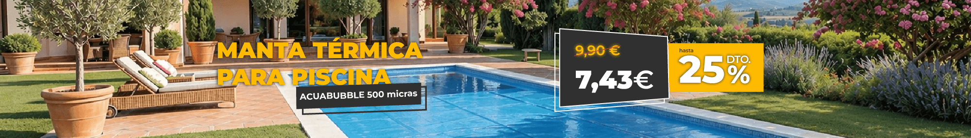 Manta termica 25%