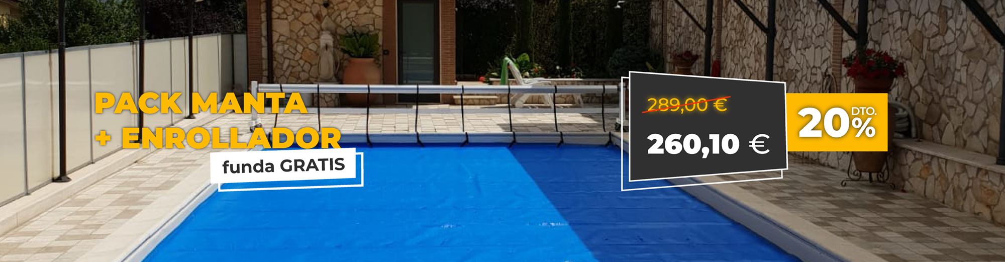 PACK MANTA + ENROLLADOR