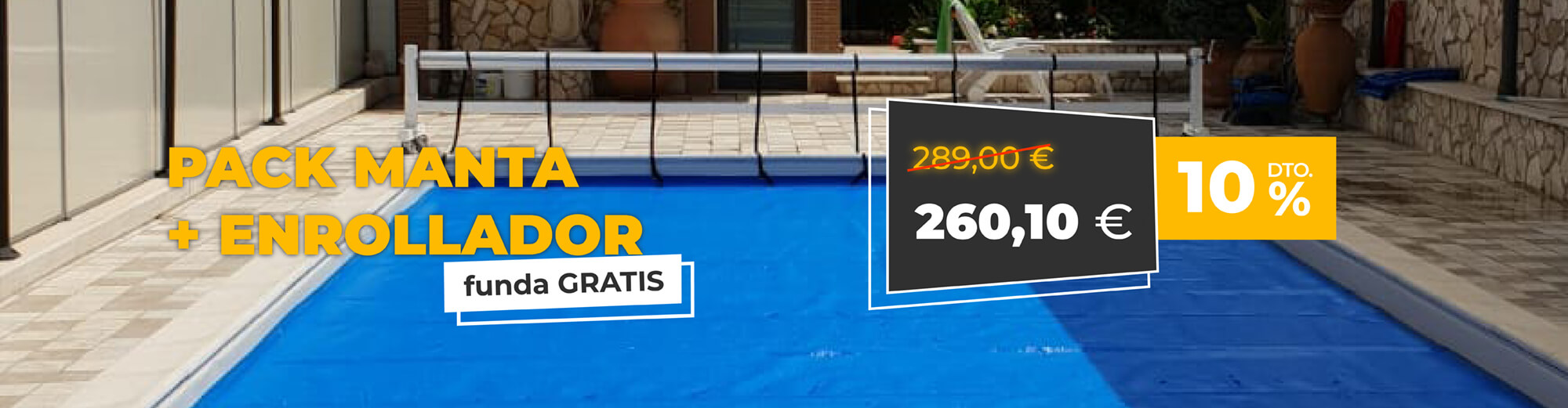 PACK MANTA + ENROLLADOR