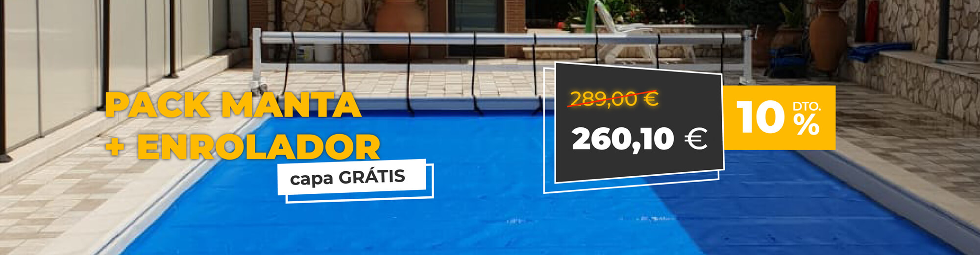 PACK MANTA + ENROLLADOR