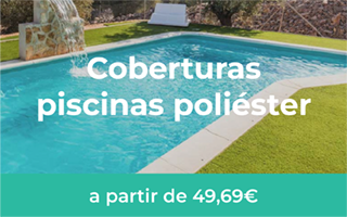 Coberturas piscina poliéster